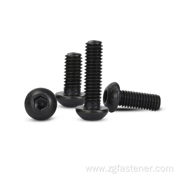 Black Socket screws Carbon steel hex socket screws